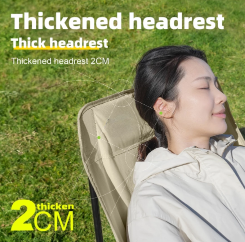 Easy Open Camping Chair – Long Back