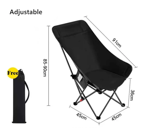 Easy Open Camping Chair – Long Back