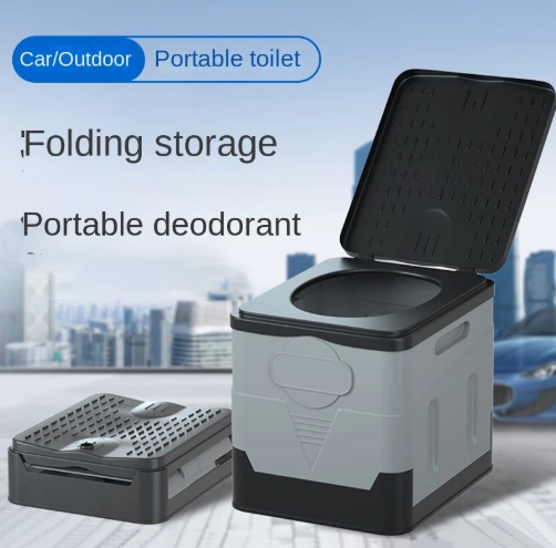 Portable Camping Toilet – Compact, Hygienic & Travel-Ready