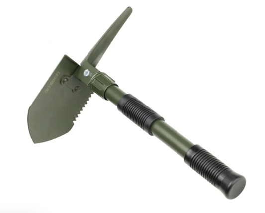Camping Shovel with Pickaxe – Compact, Durable & Ready for Any Adventure