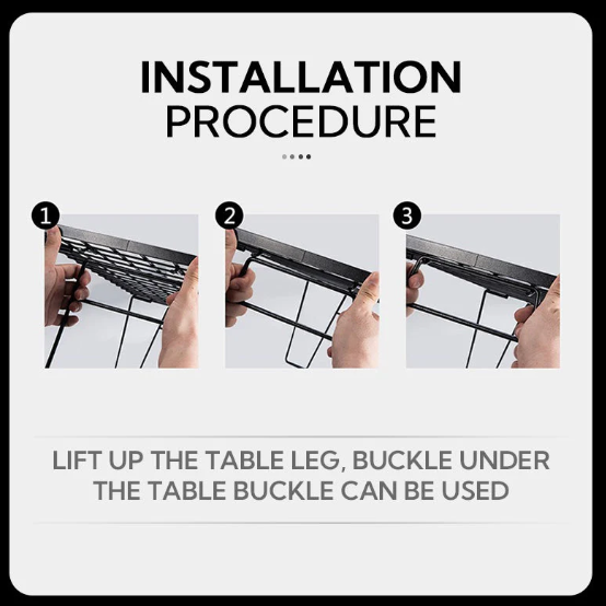 IGT Iron Multi-Purpose Camping Table