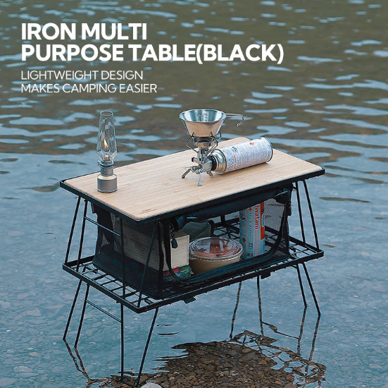 IGT Iron Multi-Purpose Camping Table